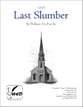 Last Slumber TTBB choral sheet music cover